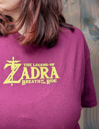 T-shirt ZADRA bordeaux