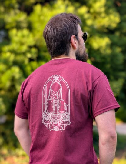 T-shirt Toutatis bordeaux